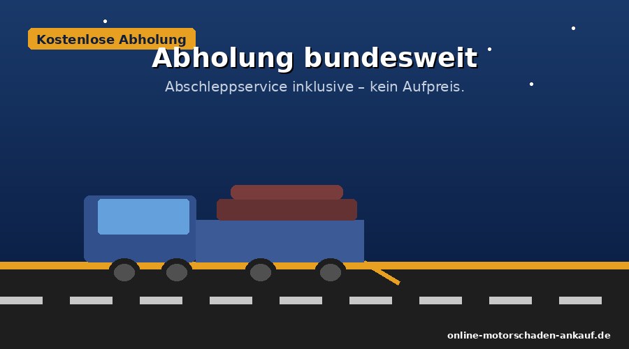 Motorschaden kostenlose Abholung Leverkusen